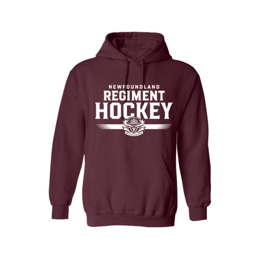 NL Regiment Printed Hockey Hoodie (Maroon)