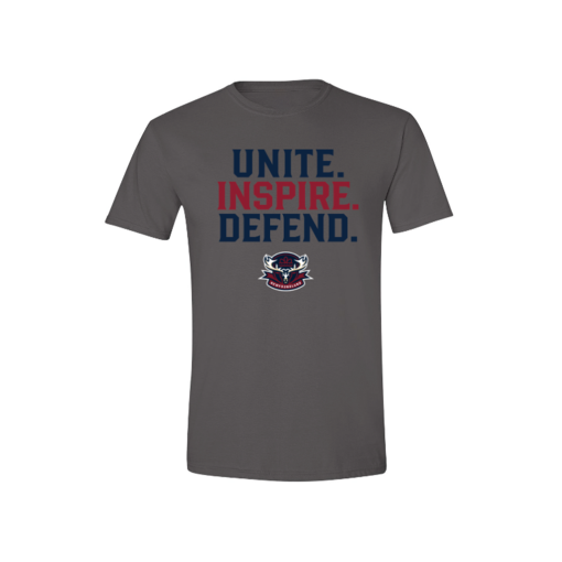 NL Regiment Unite Inspire Defend T-Shirt (Grey)
